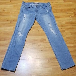 Women sz 9 29x33 Hollister skinny socal jeans